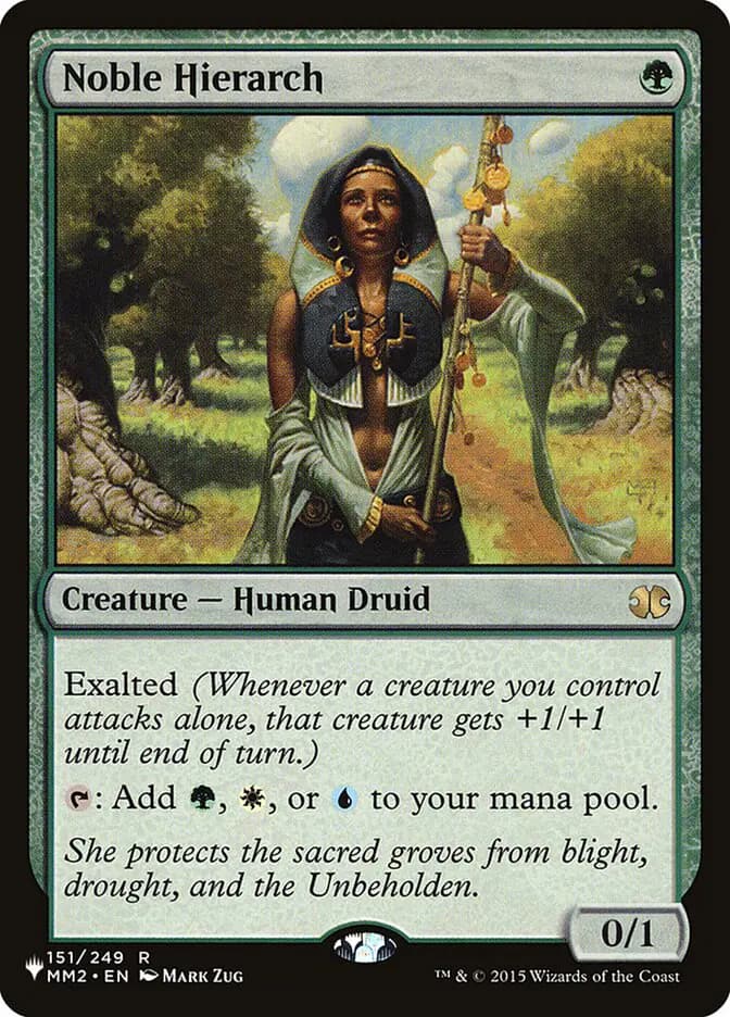 Card image of Noble Hierarch
