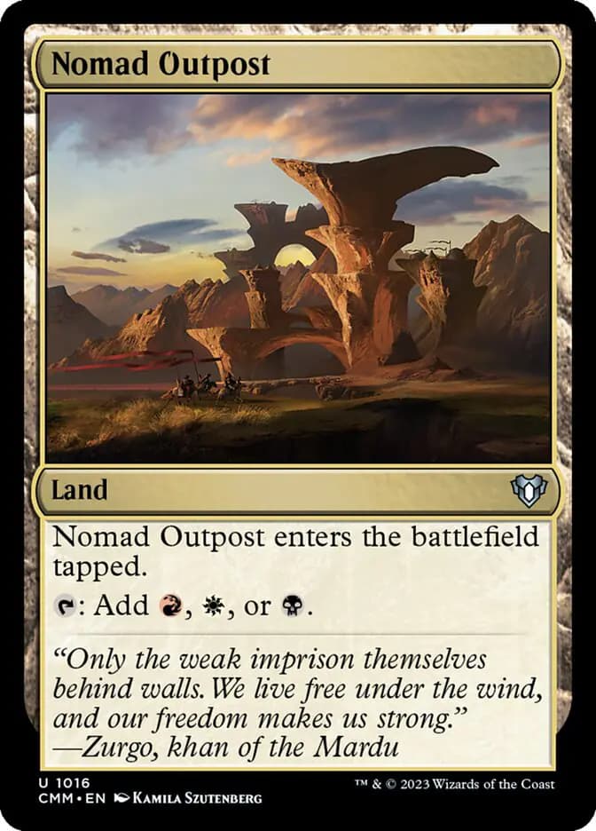 Card image of Nomad Outpost