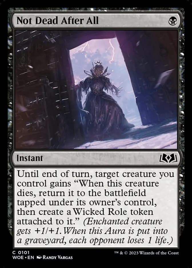 Card image of Not Dead After All