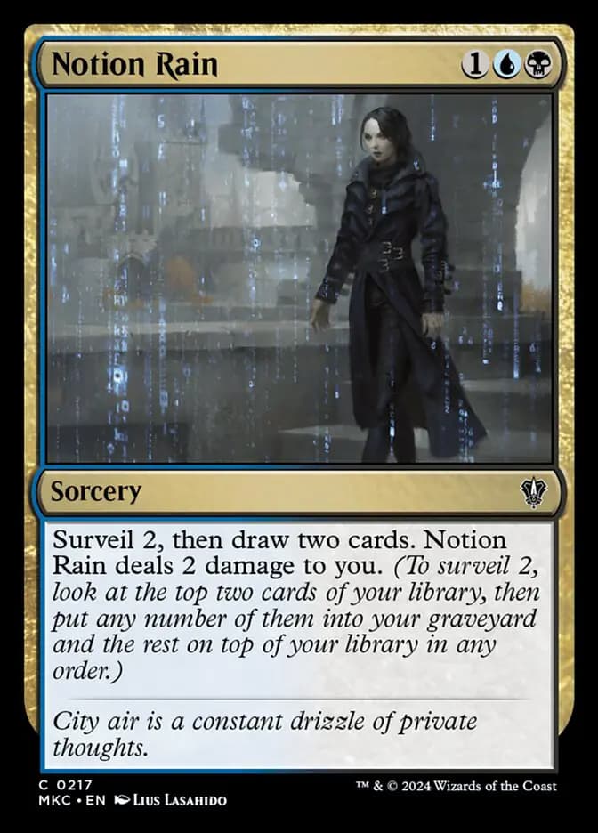 Card image of Notion Rain