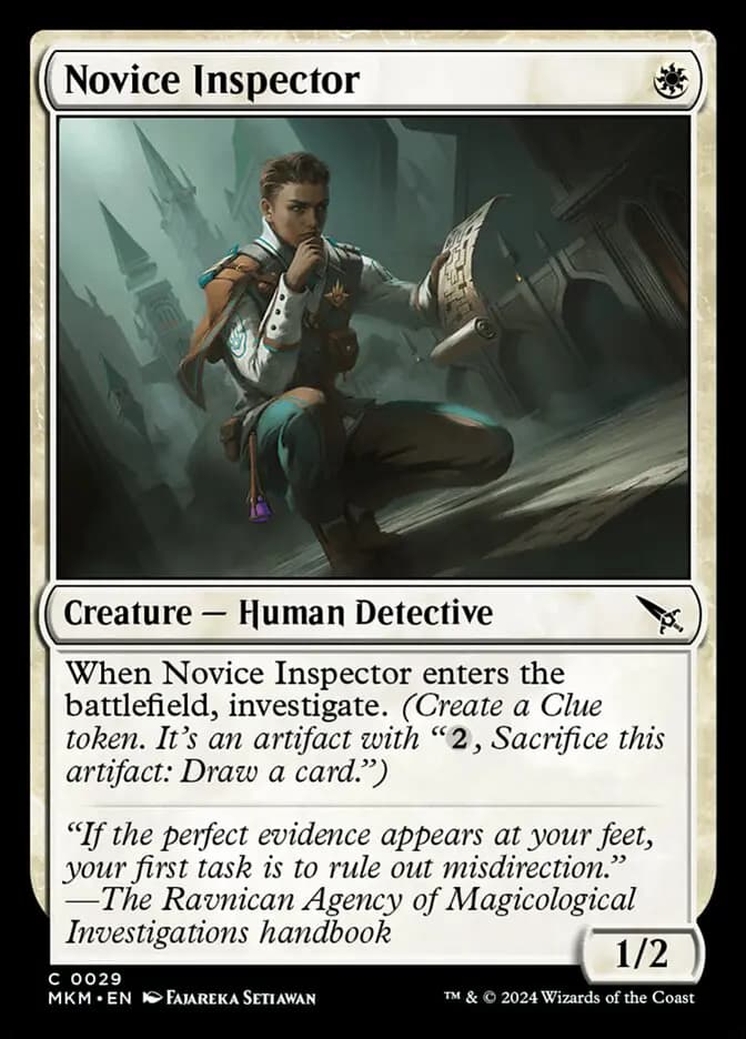 Card image of Novice Inspector