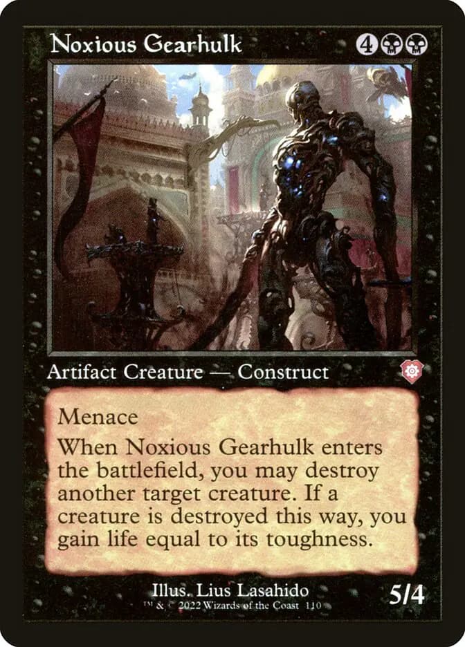 Card image of Noxious Gearhulk