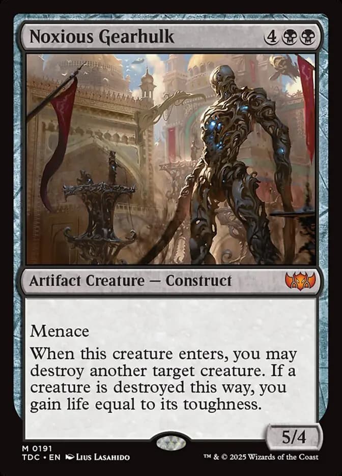 Card image of Noxious Gearhulk