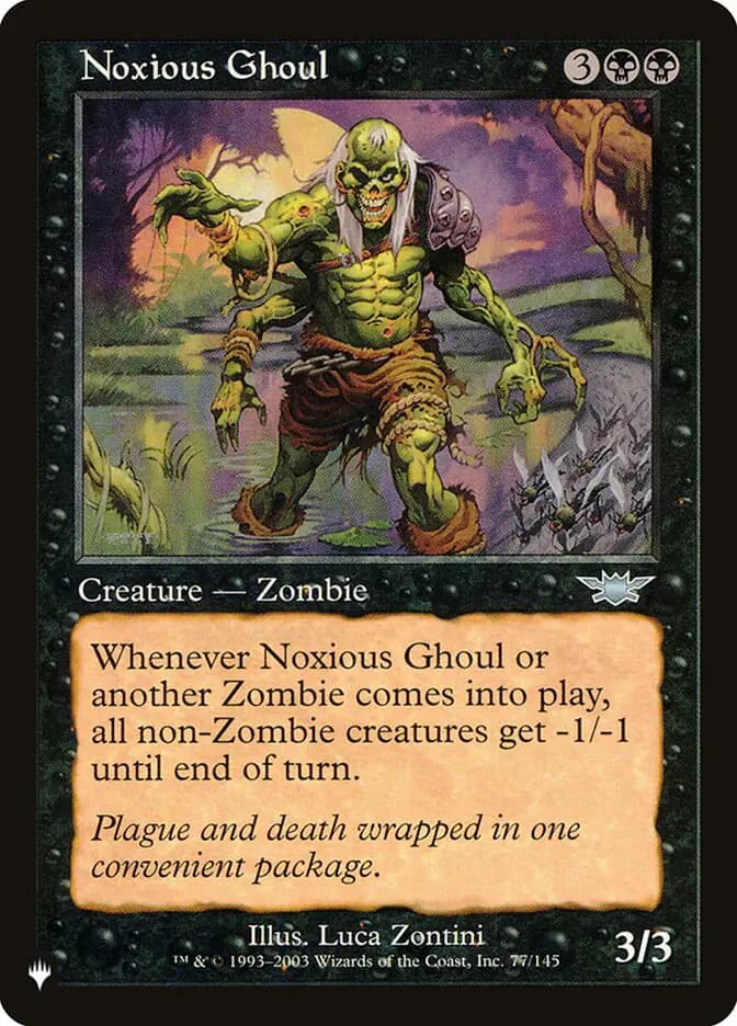 Card image of Noxious Ghoul