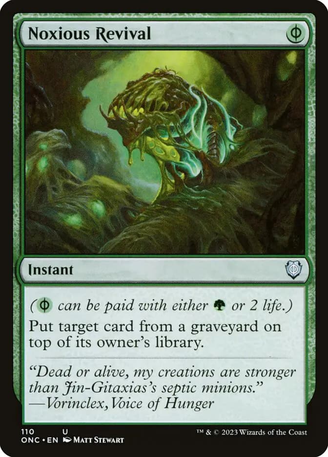 Card image of Noxious Revival