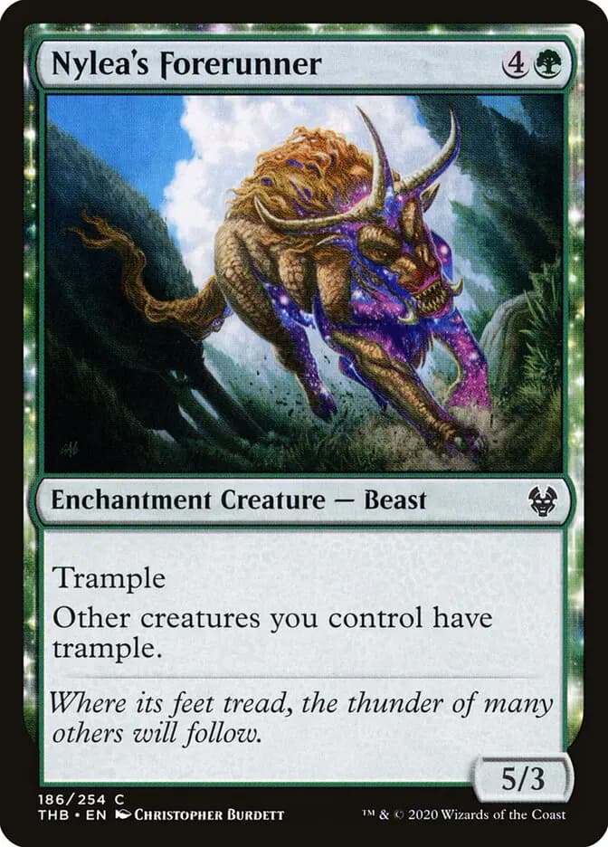 Card image of Nylea's Forerunner