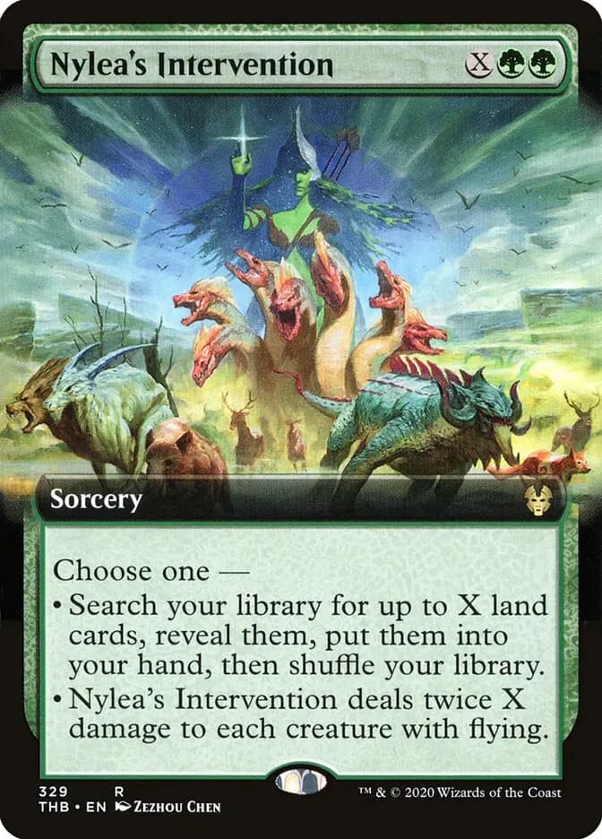 Card image of Nylea's Intervention