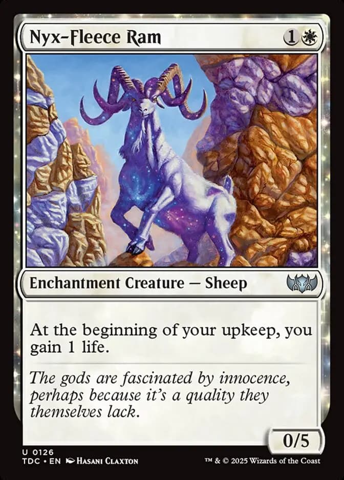Card image of Nyx-Fleece Ram
