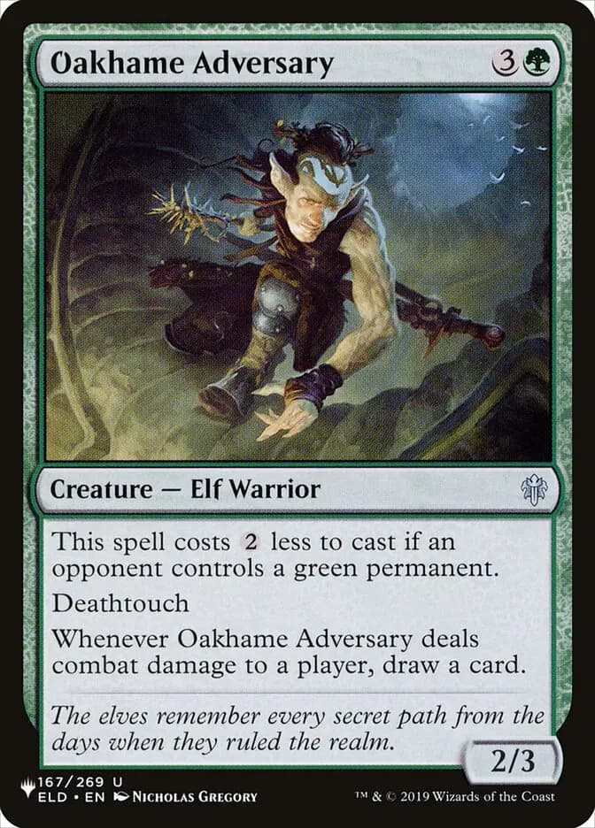 Card image of Oakhame Adversary