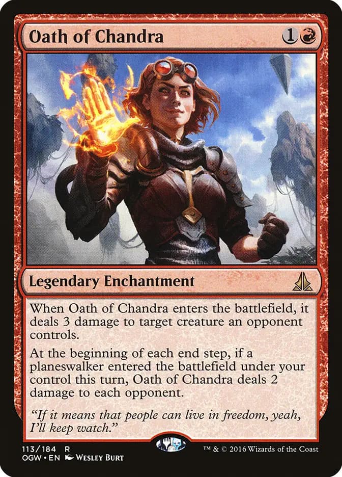 Card image of Oath of Chandra