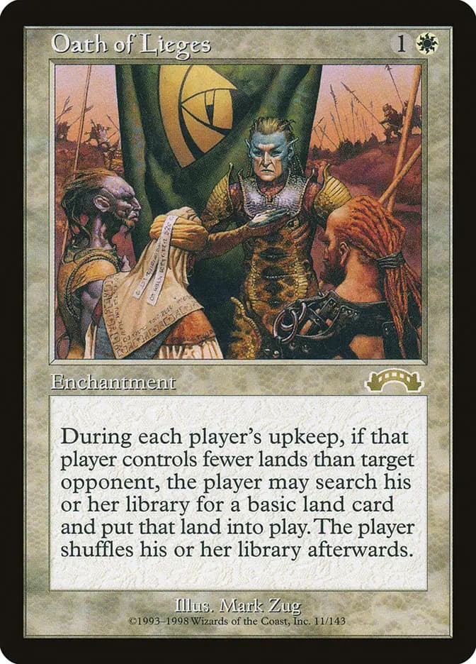 Card image of Oath of Lieges