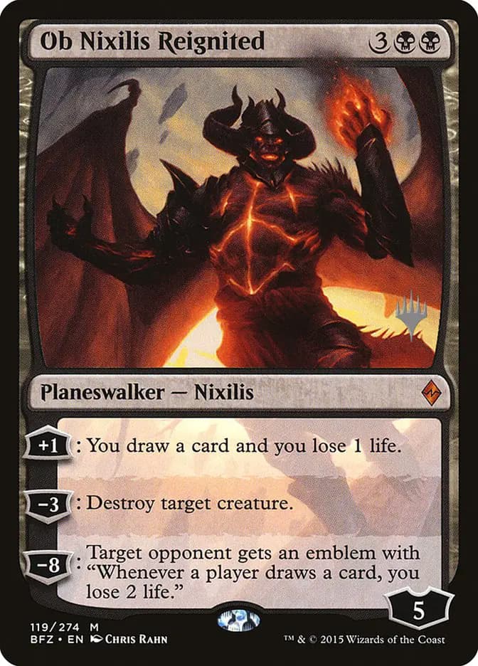 Card image of Ob Nixilis Reignited