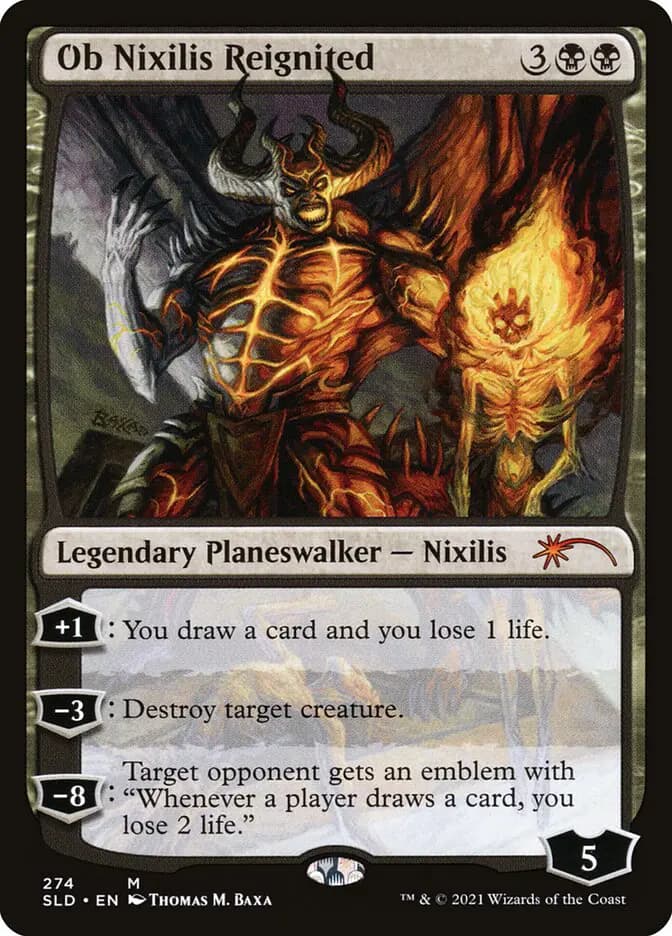 Card image of Ob Nixilis Reignited