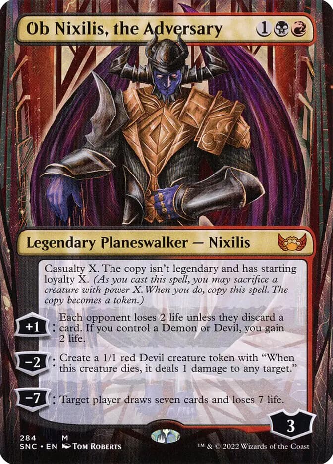 Card image of Ob Nixilis, the Adversary