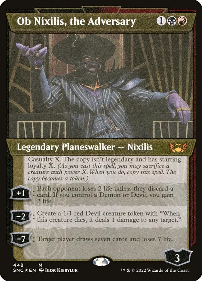 Card image of Ob Nixilis, the Adversary