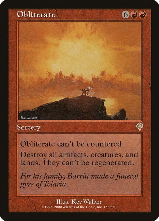 Card image of Obliterate