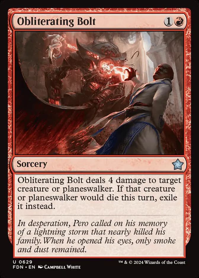 Card image of Obliterating Bolt