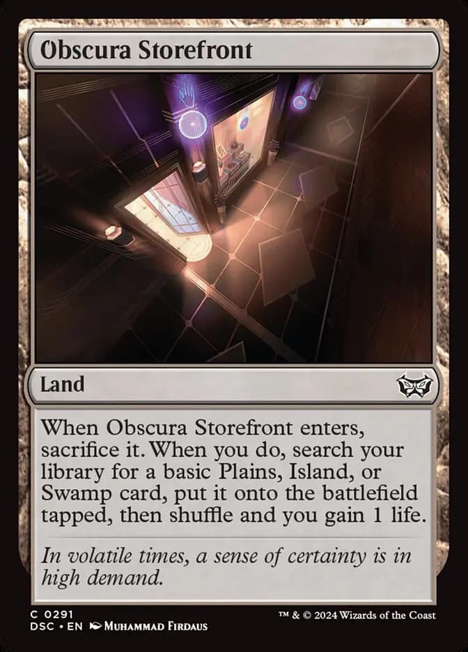 Card image of Obscura Storefront