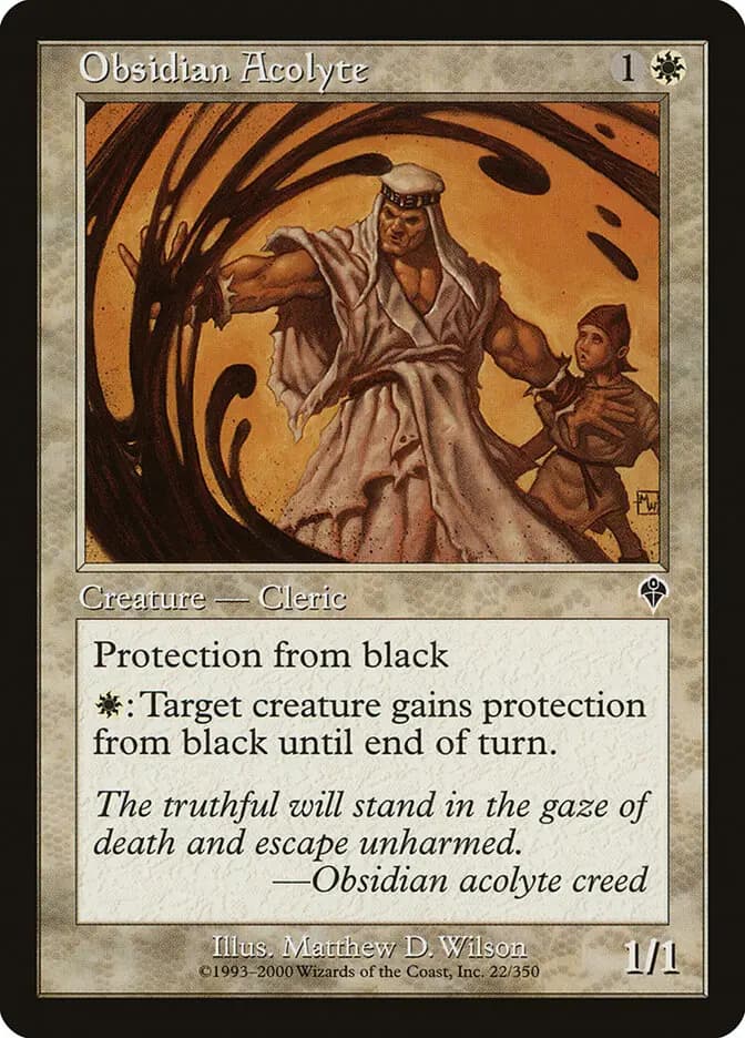 Card image of Obsidian Acolyte
