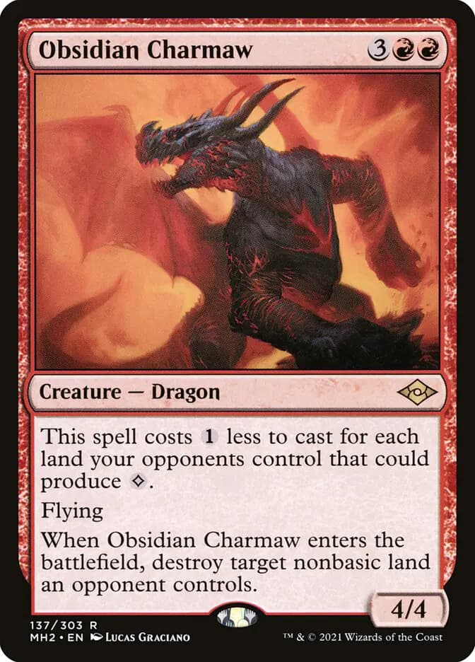 Card image of Obsidian Charmaw