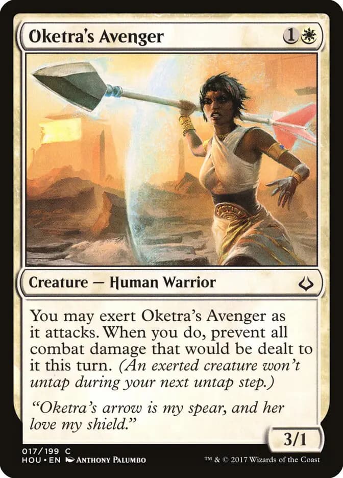 Card image of Oketra's Avenger