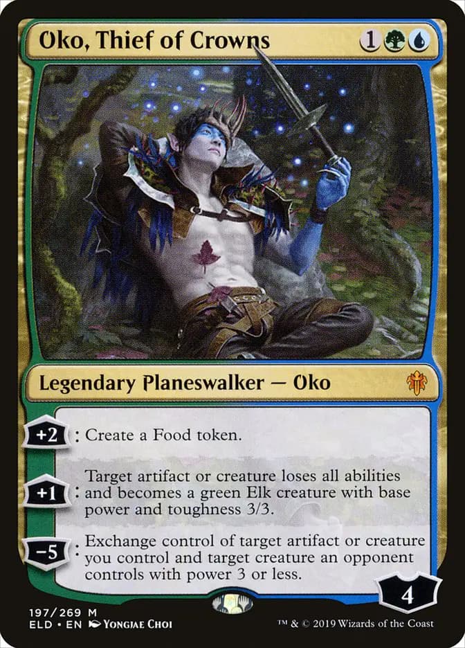 Card image of Oko, Thief of Crowns