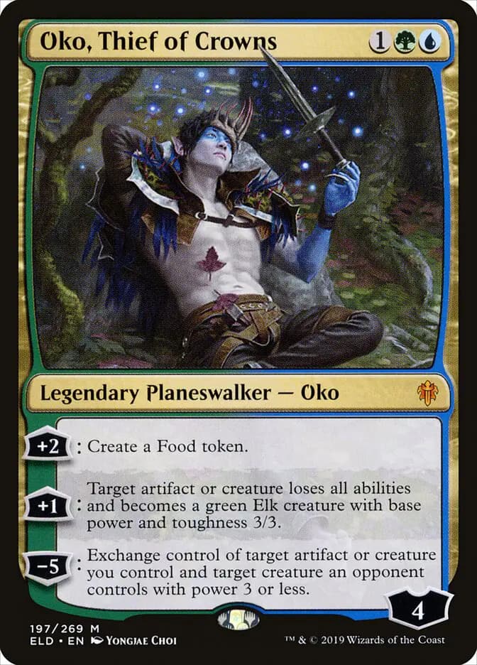 Card image of Oko, Thief of Crowns