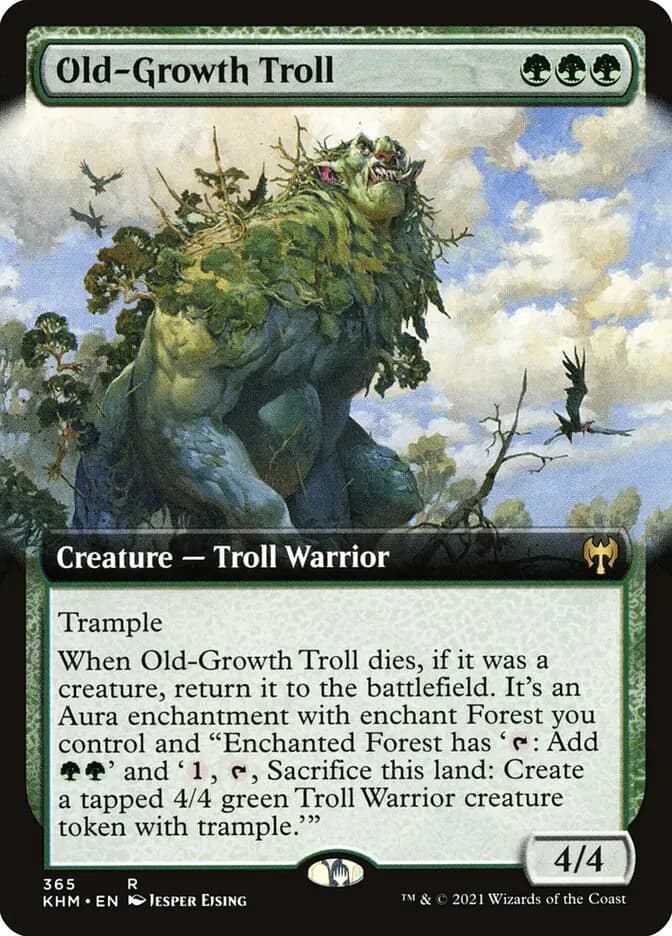 Card image of Old-Growth Troll