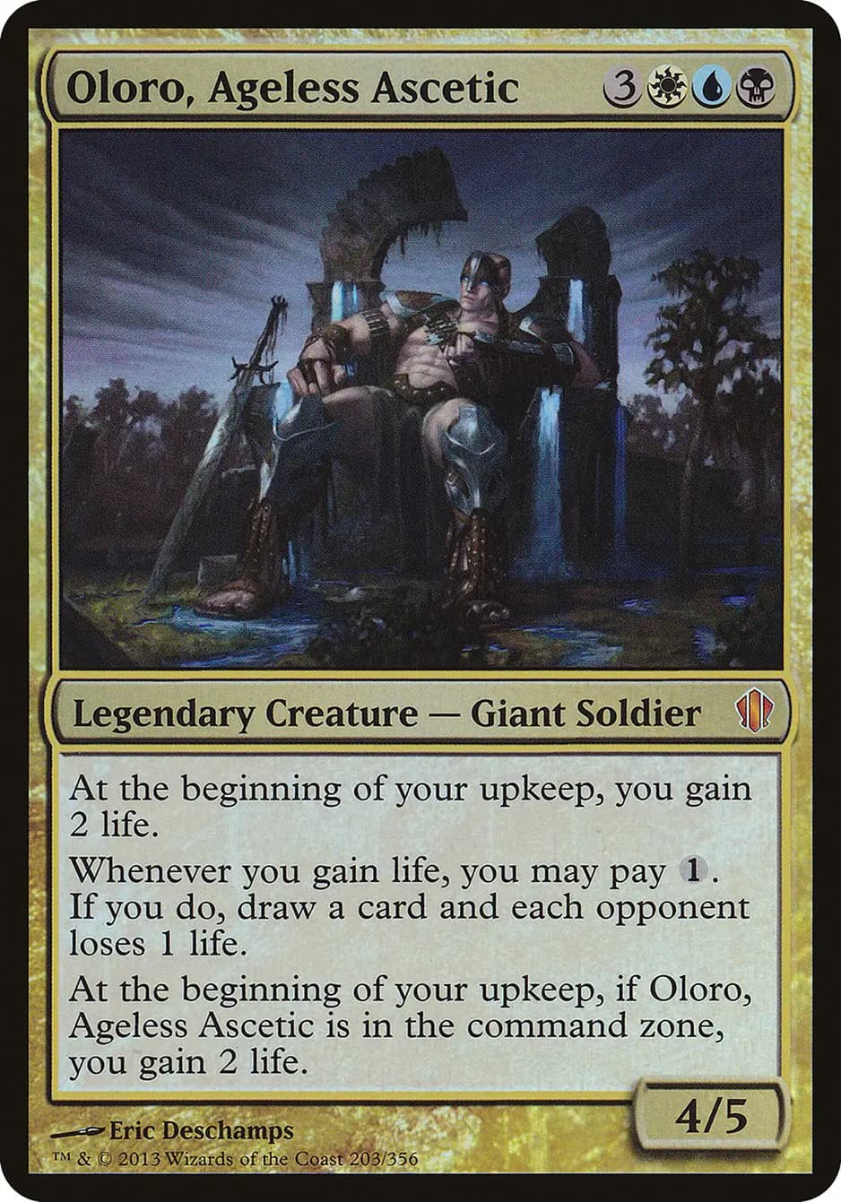Card image of Oloro, Ageless Ascetic