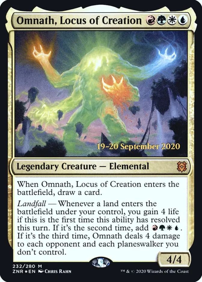 Card image of Omnath, Locus of Creation