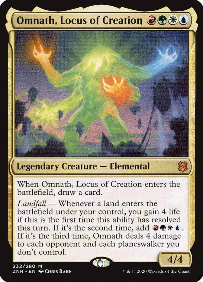 Card image of Omnath, Locus of Creation