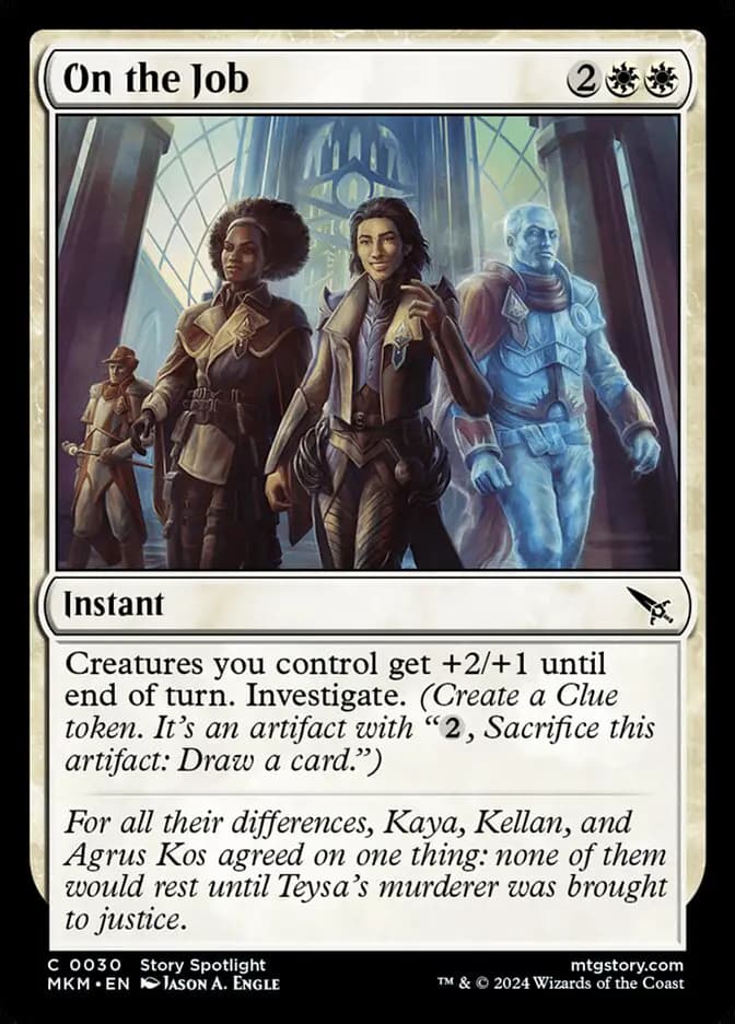 Card image of On the Job