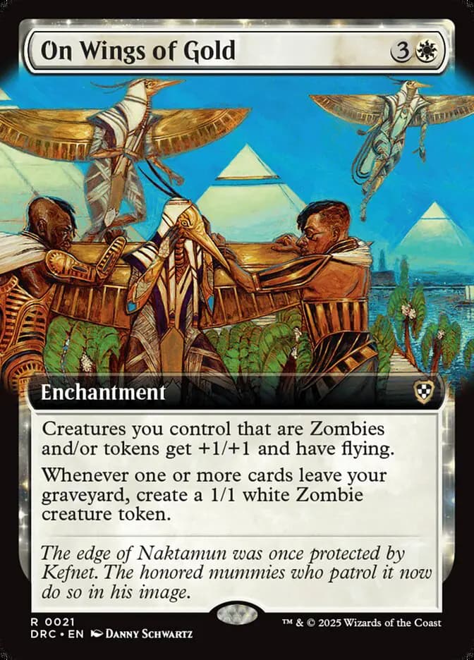 Card image of On Wings of Gold