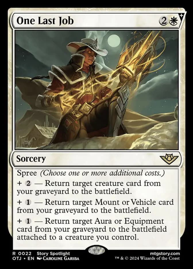 Card image of One Last Job