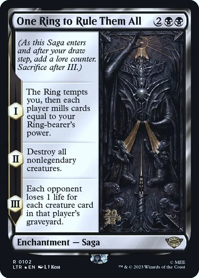 Card image of One Ring to Rule Them All
