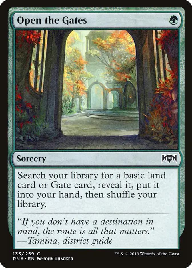 Card image of Open the Gates