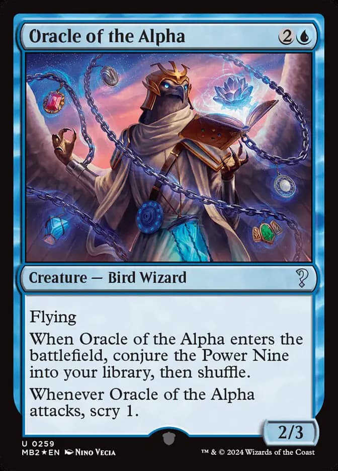 Card image of Oracle of the Alpha