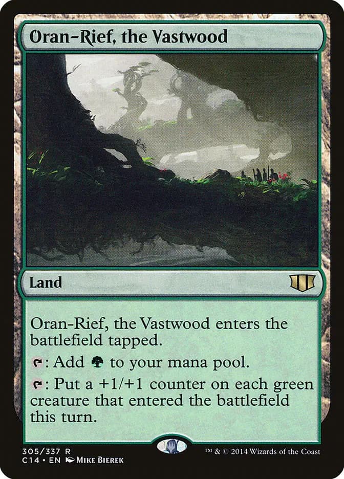 Card image of Oran-Rief, the Vastwood