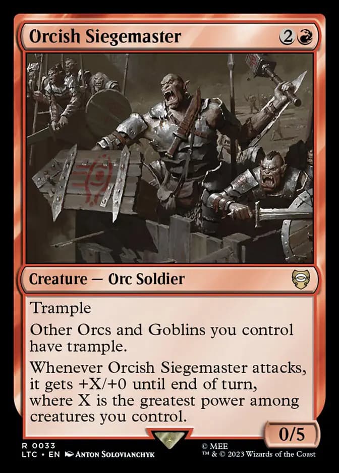 Card image of Orcish Siegemaster