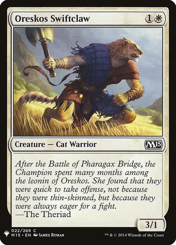 Card image of Oreskos Swiftclaw