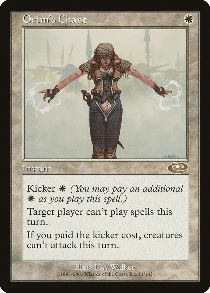 Card image of Orim's Chant