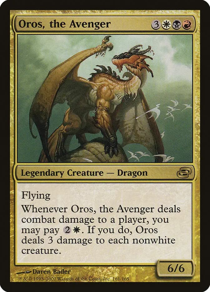 Card image of Oros, the Avenger