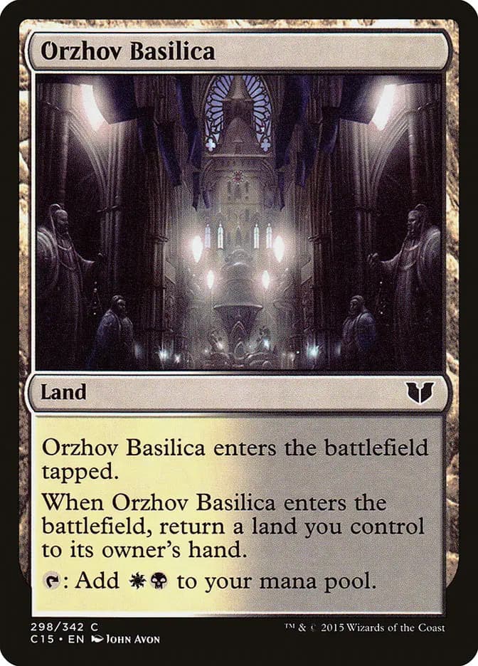 Card image of Orzhov Basilica