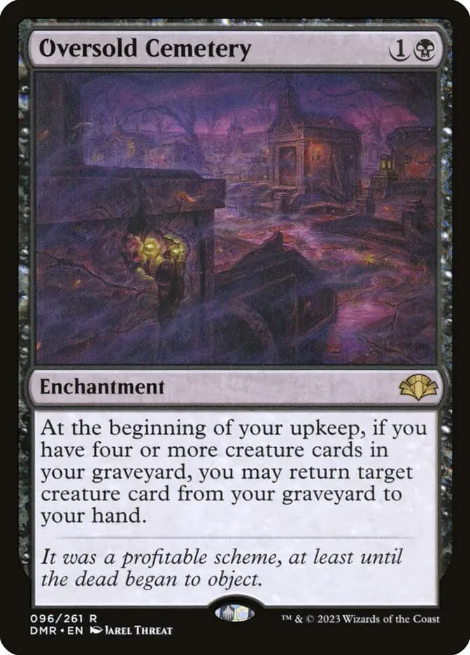Card image of Oversold Cemetery