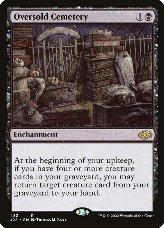 Card image of Oversold Cemetery