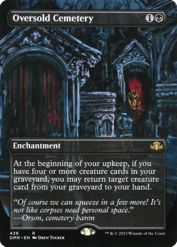 Card image of Oversold Cemetery