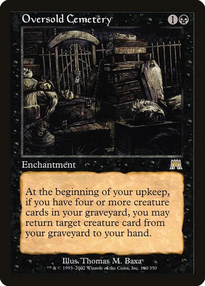 Card image of Oversold Cemetery