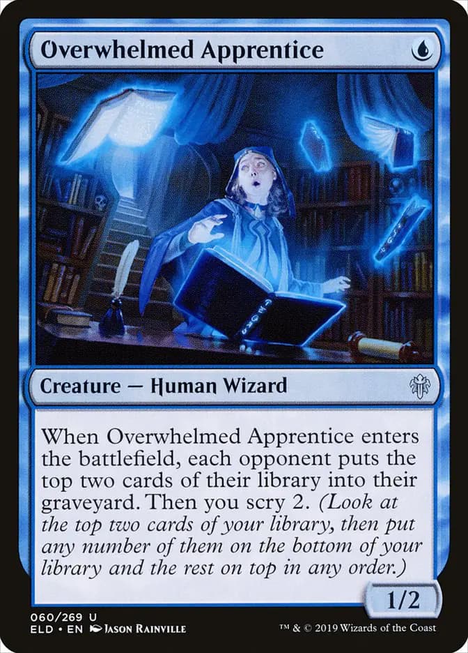 Card image of Overwhelmed Apprentice