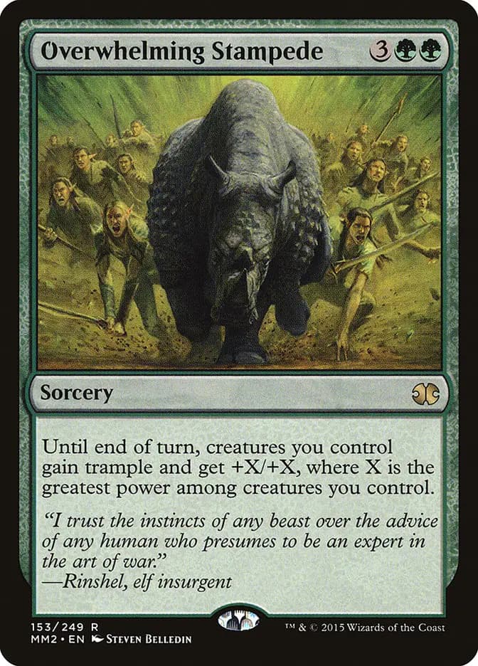 Card image of Overwhelming Stampede