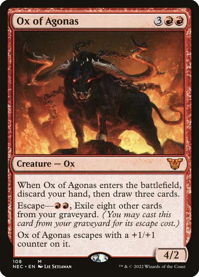 Card image of Ox of Agonas